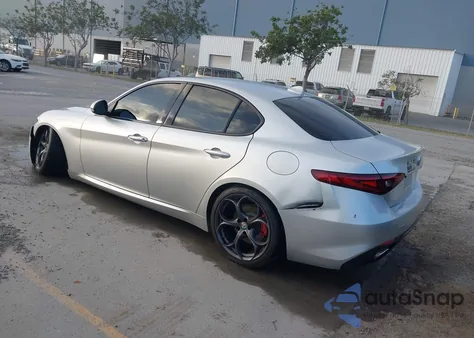 2019 Alfa Romeo Giulia Ti Sport Rwd из США, поврежденный, VIN ZARFAMBN9K7600782